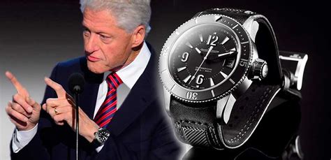 president clinton watch.